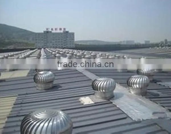 Stainless Steel Wind-Driven Ventilation Roof Fan For Industry photo-3