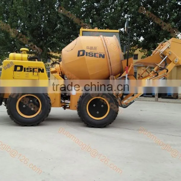 0.5 Cubic Meters Compact Automatic Feeding Mixers Truck