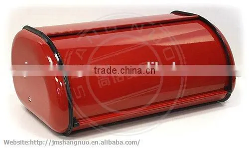 Red Color Coated Bread Bin photo-2