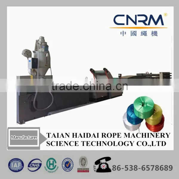 Reliable pp raffia string making machine with winder