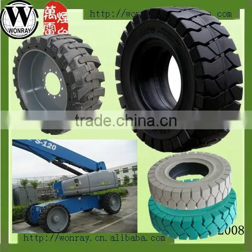 Good Price Genie AWP Tire 31x6x10, Solid Tires for Genie Lifts 12x4.5 15x5 22x7x173/4 photo-2