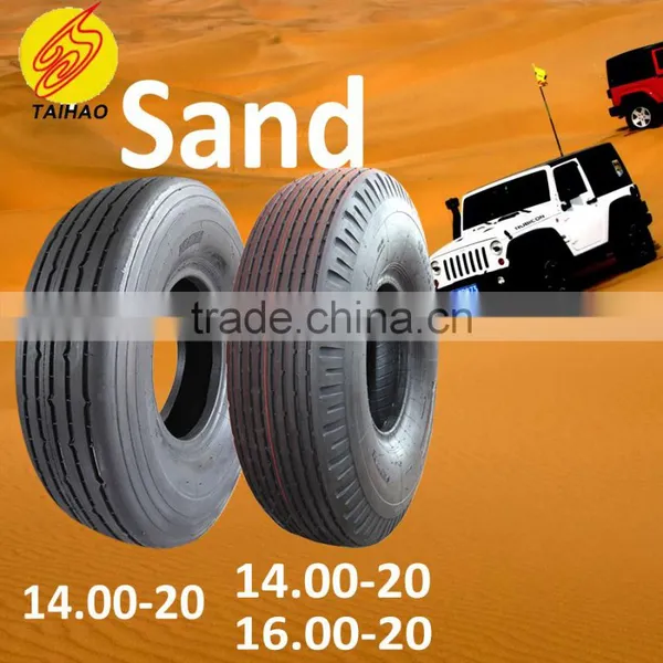 TAIHAO Brand 1600-20 1400-20 Sand Tire photo-2
