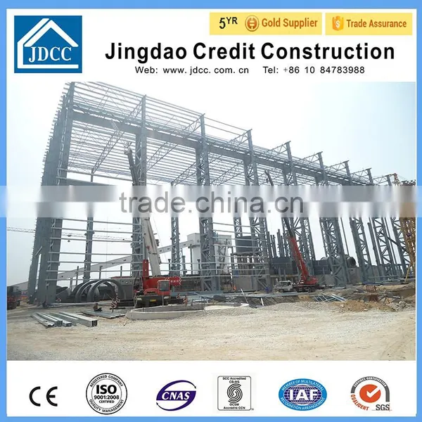 Large Span Prefabricated Steel Structure Workshop photo-5