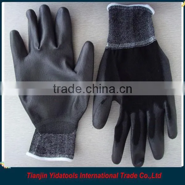 Black pu Coated Gloves photo-4