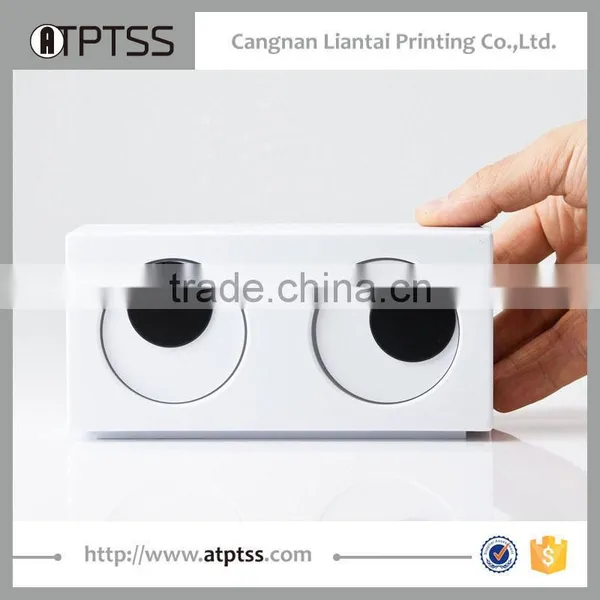Creative Novelty Fashion Simple Lazy White Black Design Digital Eye Clock photo-4
