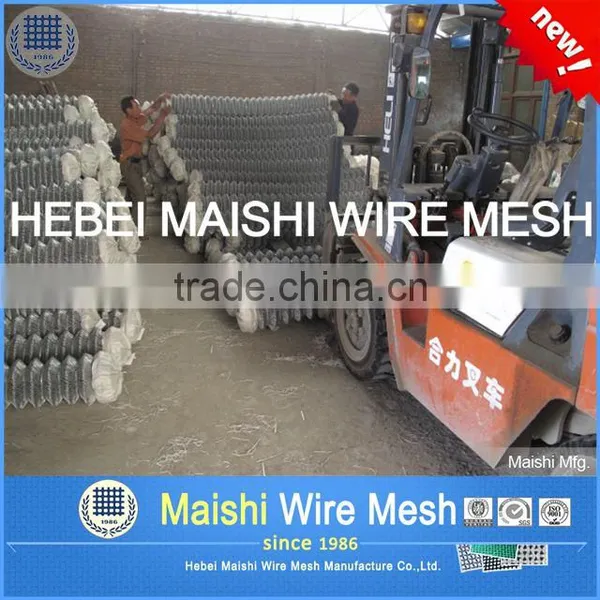 2.5mm Wire Galvanized Chain Link Fence Mesh photo-2