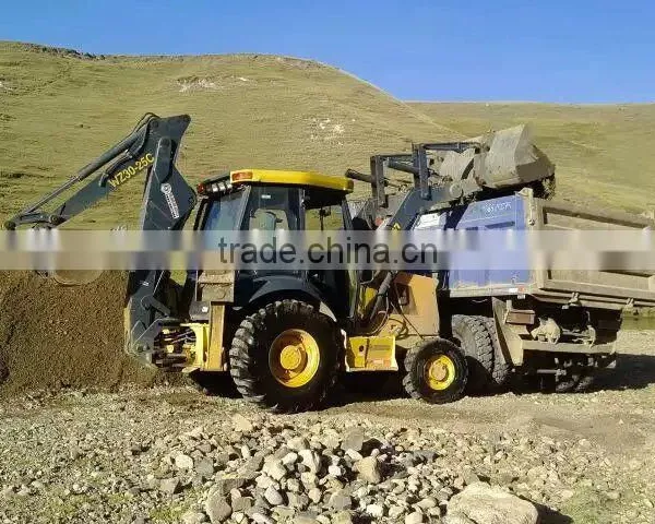 Chinese Backhoe Loader Changlin 630 ROPS Cabin Security Environment photo-5