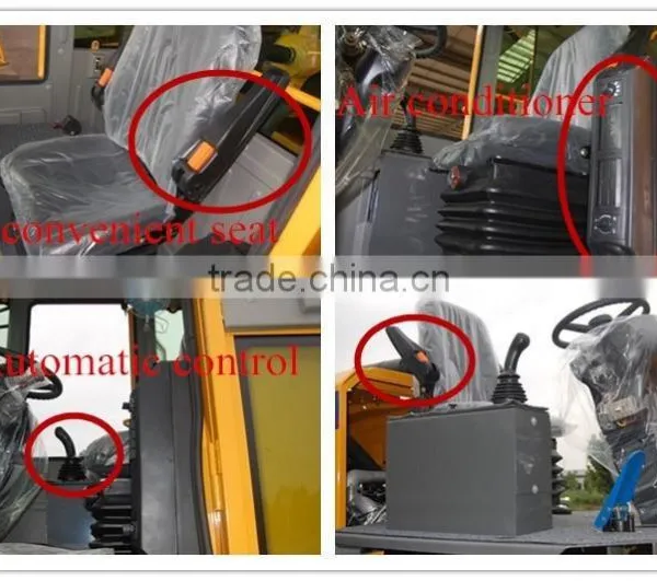 Hot Sale New Design Hydraulic 2 Ton Wheel Loader ZL20F With Cummin s Engine Air Conditioner photo-5