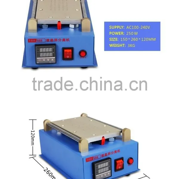 2015 New Coming,lcd and Touch Screen Separator Machine With Pump Inside for Broken Glass for Every Brand Mobile photo-6