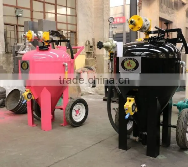 Dustless Blasting Machine, HL 1500 , 15 Cubic ft Dustless Portable Dustless Blasting Machine photo-2