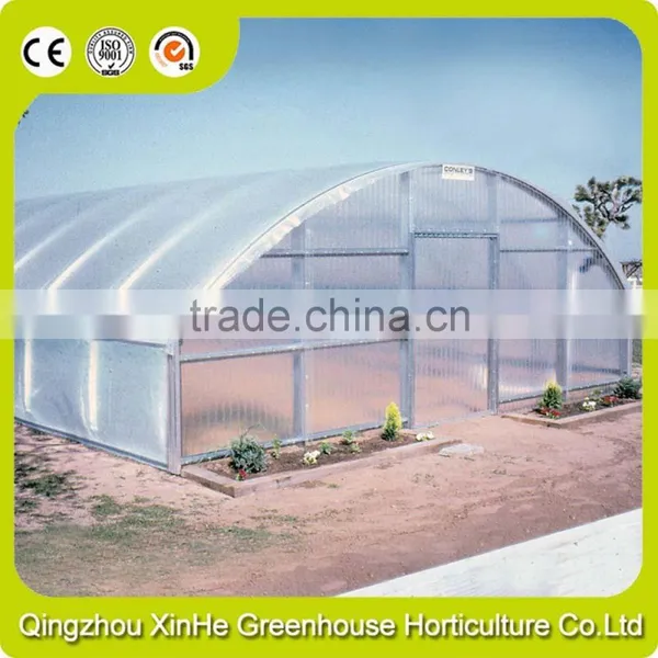 High Quality Low Price Galvanized Steel Tunnel Agricultural Greenhouse photo-2