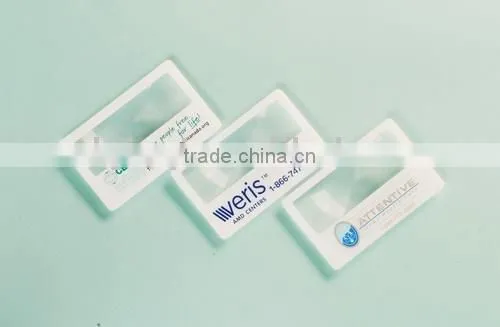 PVC Business Card Magnifier