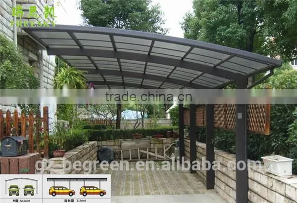 Heavy Duty Outdoor Boxed Eave Eco-Friendly Steel Shelter Canopy Carport photo-4