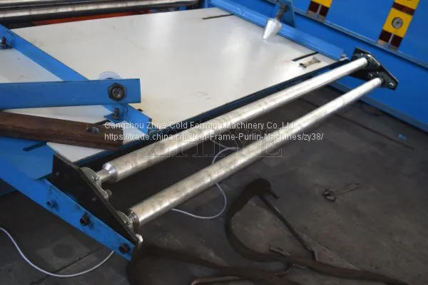 PLC Controlling Colored Steel Step Tile Roofing Making Machine photo-5