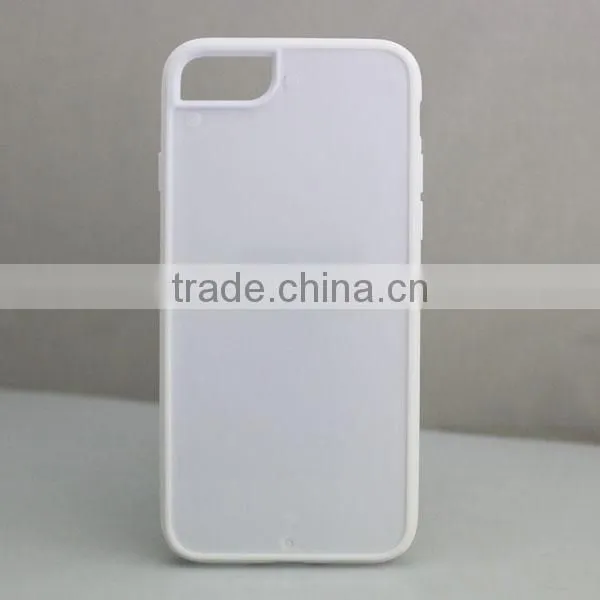 Hot Sale TPU PC Mobile Phone Case With Groove on Backside for Iphone 7/7plus photo-4