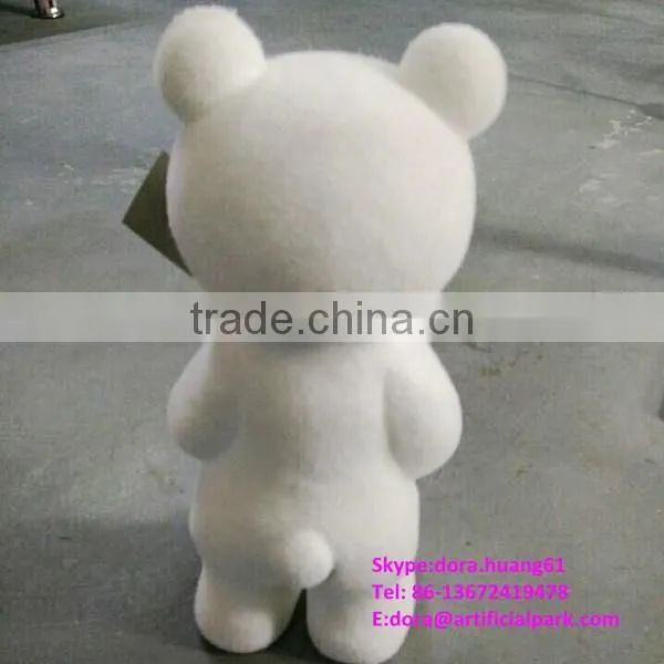 H080607 Fake Bear Home Decorative Moss Animal Artificial Grass Animal photo-4