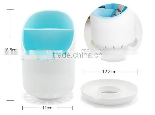 Wholesale Stock Small Order Plastic Capable of Draining Kitchen Tableware Storage Holder photo-4