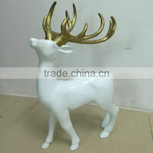 Polyresin Deer Figure Decoration photo-2