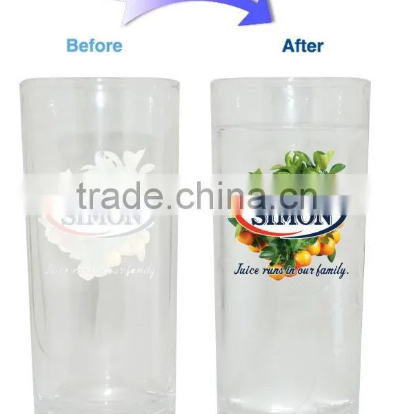 Customized Design Frosted Customise Glass Cup for Promotional photo-5