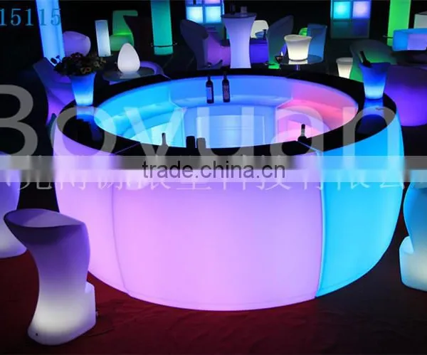 2016 Newest Led Furniture /led Light Bar Table/tables for the Wedding Party photo-6