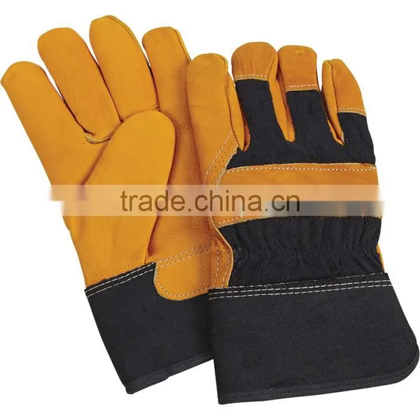 Cow Grain Leather Gloves photo-2