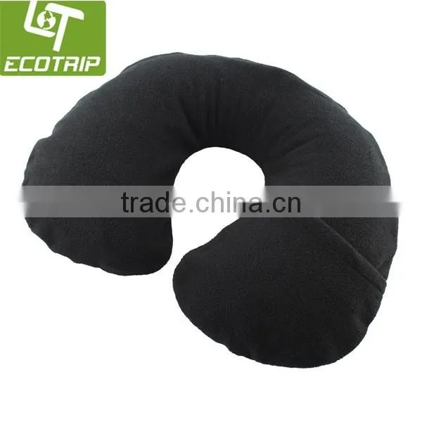 Hot Sale Portable Inflatable Snooze Cushion With Fleece Cover photo-3