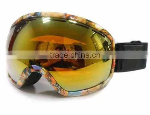 Water Transfer Printing Skiing Goggle,snow Goggles,snow Boarding Goggles photo-5