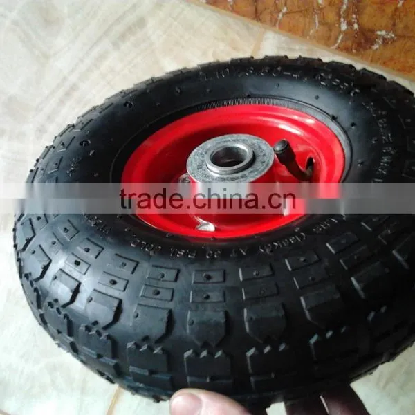 10inch Pneumatic Wheel 4.10/3.50-4 for Tool Cart photo-3