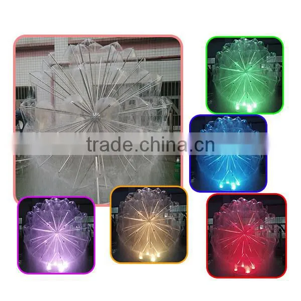 Water Fountain Outdoor Factory Led Crystal Ball Fountain photo-3