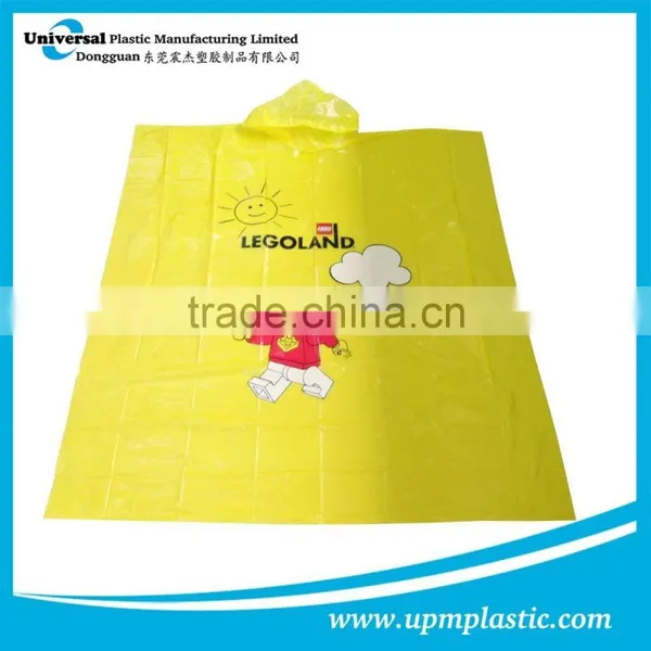 Water Proof Eco-friendly Degradable Promotional Raincoat photo-6