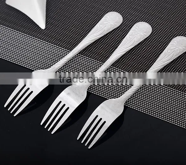 Factory Direct Wholesale Stainless Steel Dessert Fork for Sale photo-2