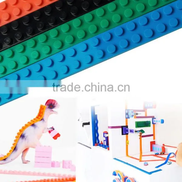 2017 Customerized Silicone Building Blocks Toys for Children photo-3