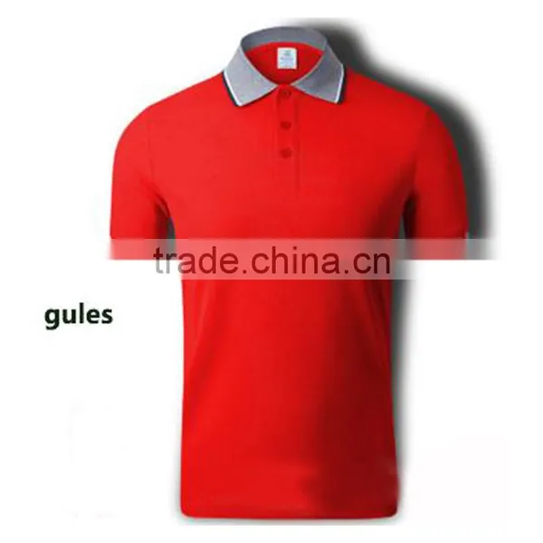 100%polyester Dri Fit Polo Shirts Wholesale photo-2