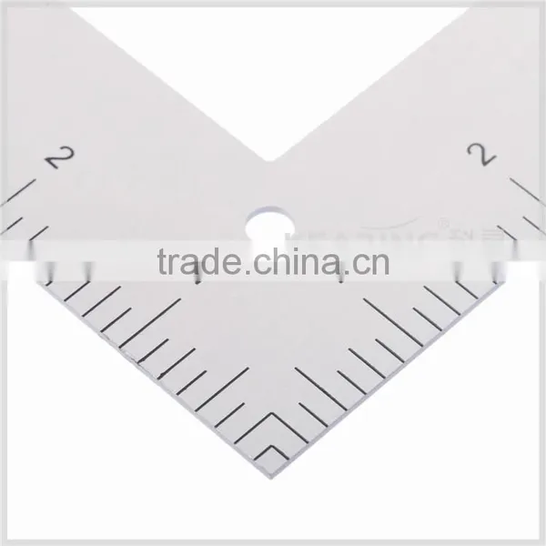 Kearing Brand 24"&60cm Center Finding L Square Metal Ruler,metal Garment Dressmaking L Ruler,#5324A photo-6