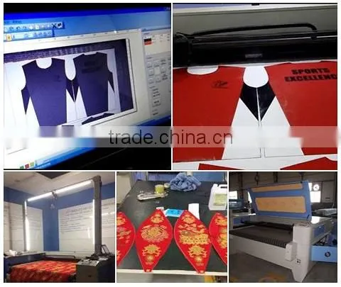 laser cutting machine for sports ware