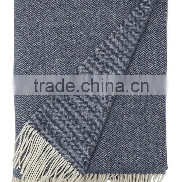Buy High Quality Knitted Luxe Baby Cashmere Blankets photo-3