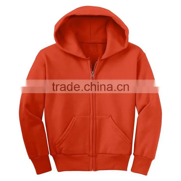 Cheap Boys Zip Up Hoodie Blank For Custom Printing Wholesale Design Your Own Hoodie photo-4