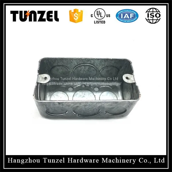 4*2 Metal Rectangular Conduit Box photo-5