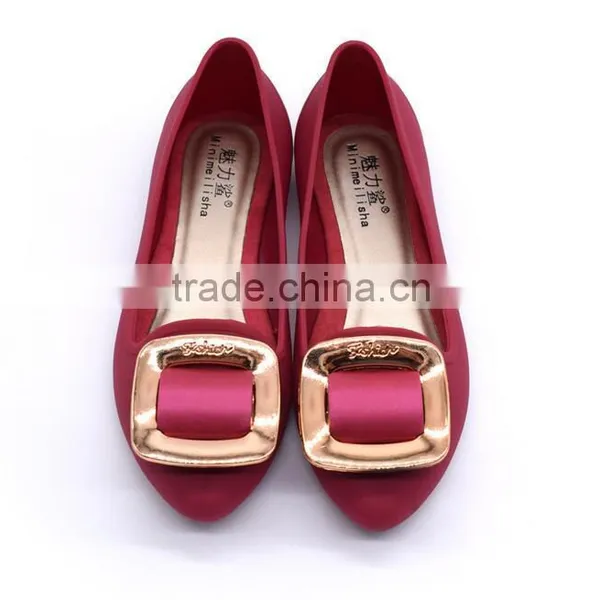 Square Button Top Women Melissa Shoes photo-3