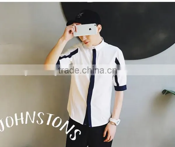 Seven Men Solid Color Shirt Sleeve Shirt photo-3