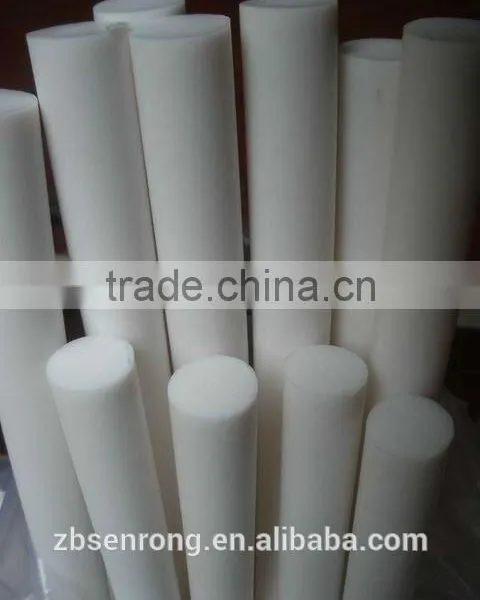 White Plastic PTFE Rod photo-2