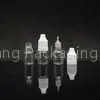 Plastic 20ml Empty e Juice Bottles With Child Proof Cap , Clear / White