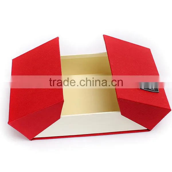 Eco-Friendly Recycle Custom LOGO Printed Foldable Paper Gift Custom Wedding Flat Printed Paper Candy Box photo-2