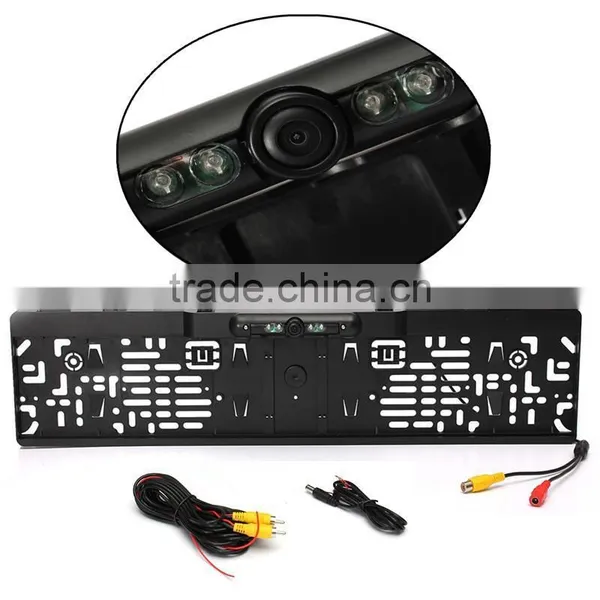 European License Plate Car Reversing Camera With Waterproof and Night Vision CAM-120M photo-6