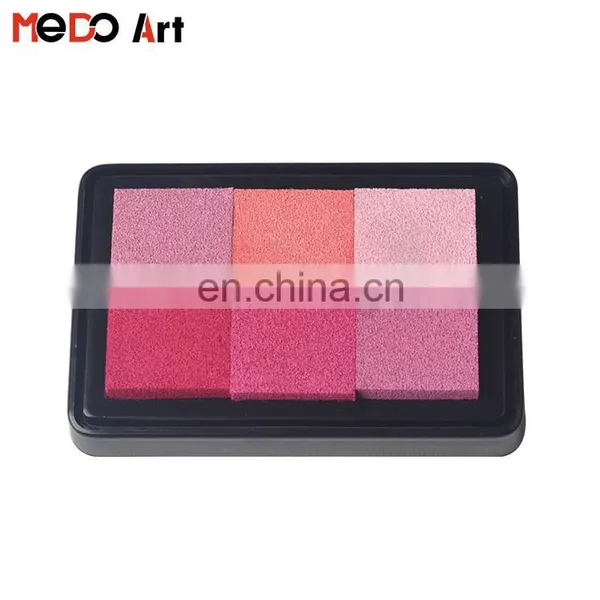 Elegent Plastic Sponge Gradient Pink Ink Absorber Pad photo-3