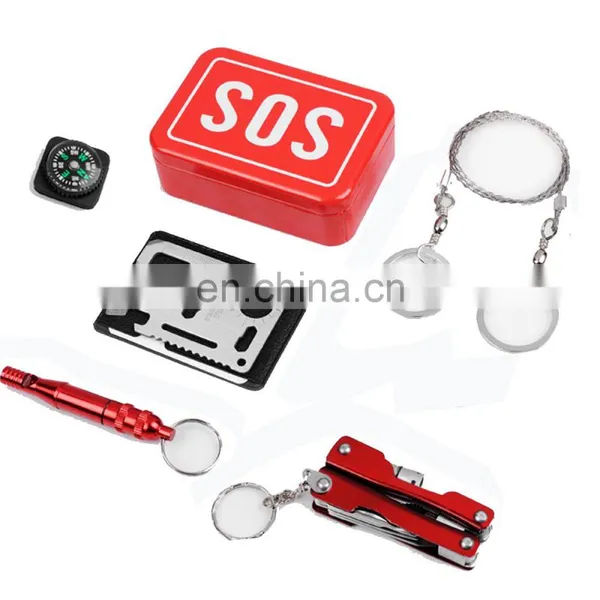 Outdoor Survival Tool Pack for Camping Hiking Hunting Climbing Traveling