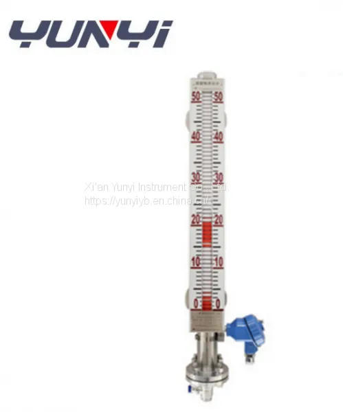 Magnetic 4-20 mA hydrostatic flap float level transmitter