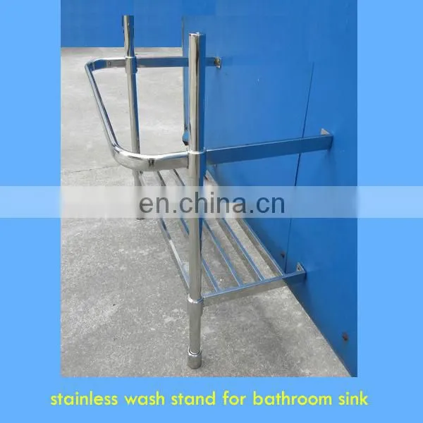 Elegant Chrome Washstand for Transitional Bathroom Design Idea photo-3
