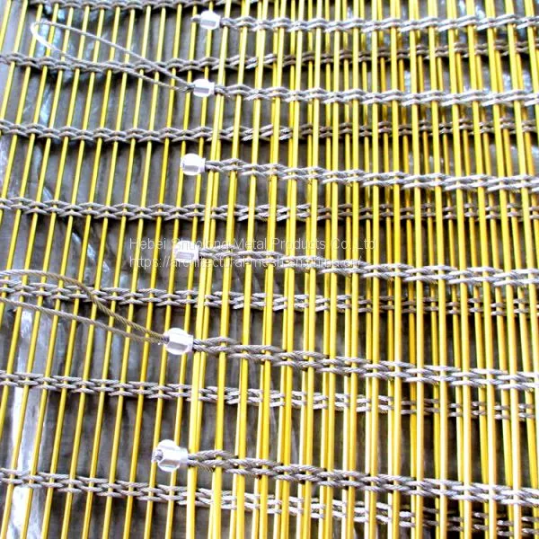 XY-M4327 Metal Mesh Screen for Stairs
