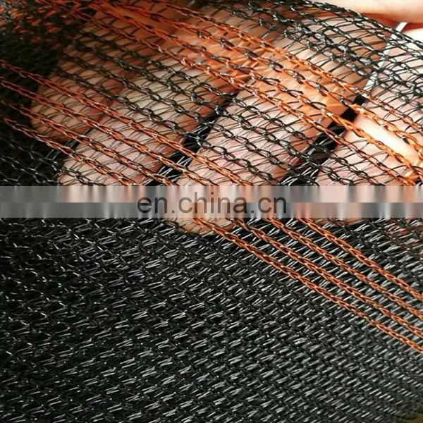 100% New HDPE Black Shade Net Fire Proof Safety Net photo-2